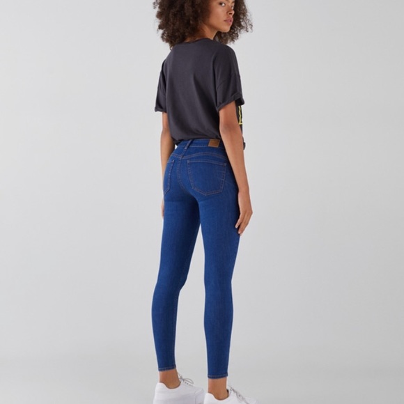 jeans push up bershka